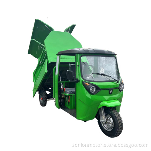 Urban sanitation cleaning Garbage Truck Tricycle